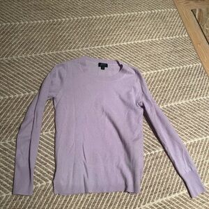 J. Crew Lavender Women's Crew Neck Sweater